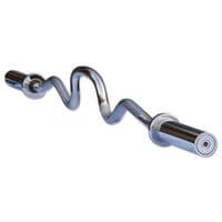 Bara fitness EZ IFS, 125 cm, 7.5 kg, Ø 50 mm, crom