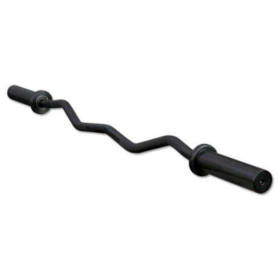 Bara fitness SZ IFS de antrenament, 120 cm, 6.7 kg, Ø 50 mm, negru