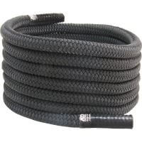 Franghie fitness ATX® pentru antrenament functional, Battle Rope, poliester, negru 