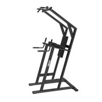 Aparat multifunctional Drax Dip & Chin cu bara tractiuni, flotari si zona abdomene