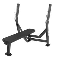 Banca Fitness Drax Olympic Flat pentru antrenament, prese, dreapta