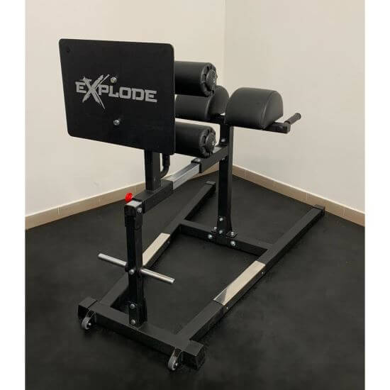 Aparat fitness LeBart Explode pentru hiper extensii, GHD