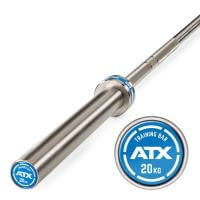 Bara fitness pentru antrenament ATX ®, haltera, 20 kg, 220 cm, Ø 50 mm, crom