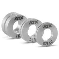 Set mini discuri fractionare ATX® din otel cromat, placa de greutate