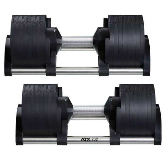 Sistem de gantere ATX® Nüobell® reglabile, pentru antrenament, 32 kg 