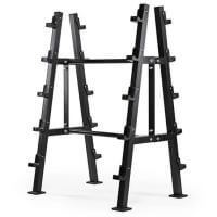 Stand, suport fitness pentru depozitare 10 bare, gantere compacte