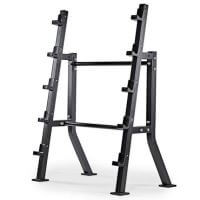 Stand, suport fitness pentru depozitare 5 bare, gantere compacte