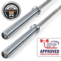 Bara olimpica ATX ® Powerlifting, haltera, tip 200, Fabricata in Germania!