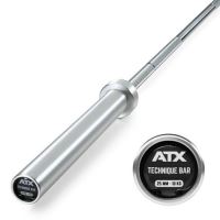 Bara fitness ATX® pentru tehnica Weightlifting, haltera 10 kg, 220 cm