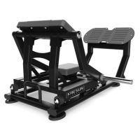 Aparat fitness pentru ridicari de bazin cu incarcare pe discuri