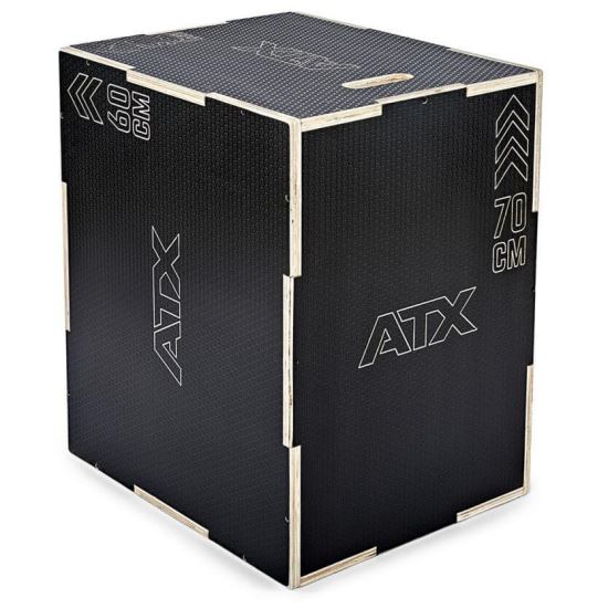 Cutie pliometrica anti-alunecare ATX®, antrenament functional,50 x 60 x 70 cm