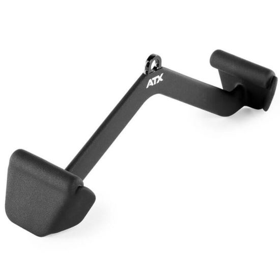 Maner dublu pentru tractiuni- acoperire din cauciuc - 57 cm - prindere exterioara