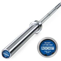 Bara fitness pentru Weightlifting - 190K - Zinc stralucitor